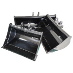 굴착기 버켓 대바가지 공사장 포크레인 미니굴삭기