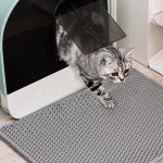 고양이 화장실 발판패드 사막화방지 모래매트