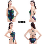 후그 블프 후그 정원 타이백 탄탄이 새벽이슬 나무 여자 실내수영복 수영사랑 swimlove WHT1580