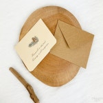 더해빙 편지카드세트 6P 답례품스티커 편지봉투스티커 청첩장스티커 파스텔