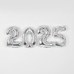 숫자은박풍선 소 실버2025패키지
