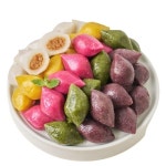 추석 오색 깨 송편 냉동 떡 25알 500g