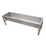 송아지밥통 스텐 마구간 5M 목장 스테인레스 축산 양장 먹이통 여물 사슴 농장 너비 1 1미터 스테인리스 양 씽크대