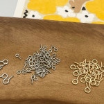 나사못 9자핀 2사이즈 구자핀 부자재 비즈 재료 키링 9핀 키링재료 팔찌재료 나사못 diy재료