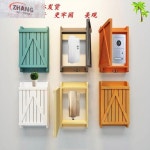 인터폰 초인종 가리개 장식품 덮개 야외 인테리어 가림막 현관