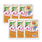 즉석식품 쫄깃하고 담백한 쌀국수 국산 쌀 우리쌀국수 북어맛 82 5g x 6개입