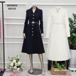 미니멈 MD 카라넥 트위드 플레어 원피스 MD CJ MMXAAWO1190