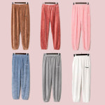 자이네세탁소 밍크수면바지 수면바지 극세사바지 여성바지 잠옷바지