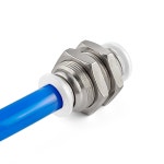 흰색 공압 피팅 튜브 커넥터 워터 파이프 푸시 호스 10 12 14 PY PK PE