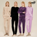 푸마 홈웨어 벨로아 기모 셋업 여성 4종세트