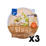심플리쿡 심플리쿡 닭칼국수 즉석조리용기면 246g x 6개