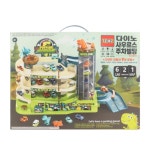 바니랜드 바니랜드 다이노 사우르스 주차빌딩 완구 색상혼합 56 x 37 x 18 cm 6개