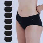 에이치앤에프 HNF 엉끌 삼각 무봉제 심리스 팬티 7장 세트 7장