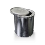 페인트공캔 페인트통 빈깡통 사이깡 뚜껑 1L N-3 2개