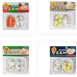 고마곰에듀 만두 말랑이 세트 미니말랑이 미니만두주물럭 4종세트 3세트