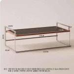 북유럽 사이드 테이블 모던 바우 하우스 스테인레스 소파 거실 다용도