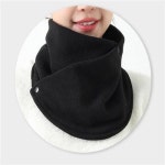 3컬러 남녀공용 겨울 방한 기모 똑딱이 넥워머 목폴라