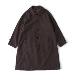 레노앤코 Charcoal Bal Collar Coat H2202-CO003