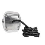 WEIKEN 316L 스테인리스 스틸 120W RGBW DC 수중 해양 조명 표면 LED 보트 도크