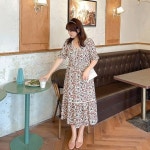 플라워 롱 원피스 하객룩 데이트룩 여름옷