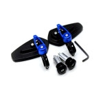 1 쌍 범용 오토바이 알루미늄 미러 핸들 바 엔드 FZ6S FZ6N FZ6R YBR 125 MT 03 MT 25 FAZER600