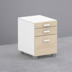 심플즈 N196 심플즈 A7 3단 목재 이동서랍 단레일 ADR