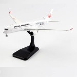 에이스 2563286 다이캐스트 미니 비행기 수집품 여객기 JC Wings 1 400 완제품 Japan Airlines For Airbus Silve A350-900XWB JA02XJ