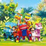 고고다이노 고고킹 장난감 4단 합체 변신 로봇