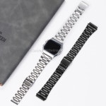 스트랩 밴드 카시오 F 91W 스테인리스 10 스틸 교체 손목 범용 시계줄 메탈 F105