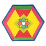 초등 한지공예 육각접시2 만들기 어린이집 노인 6학년 참여수업 아이 주제