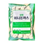 성원 경양식 식자재 옛날 미니 업소용 이 마트 냉동 돈가스 미니 돈까스 1kg 1개