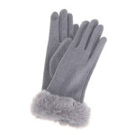 메트로시티 메트로시티 페이크퍼 여성 모직장갑 MGLF-W415