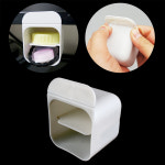 모니터부착 연필꽂이 흰색 2구