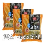 동보식품 식초고추지 1박스 4kg 3개