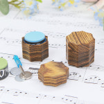 목공방꿈 하이브리드 원목 원형 초크 전용 당구 쵸크홀더 보코테 1개 각인없음