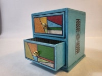 한지공예 2단서랍 공예DIY