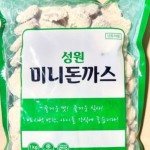 성원 옛날 간식 식자재 마트 추억 튀긴 업소용 냉동 돈까스 미니 돈까스 1kg 10개