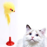 흡착식 움직이는 고양이 장난감