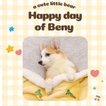 위드기프트 따뜻포근 반려견 극세사 담요