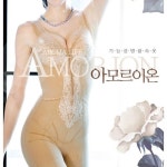 주 아로마라이프 보정속옷 아모르이온 스킨 여자보정속옷 올인원 허리뱃살보정 디자인특허등록 독점 105as