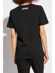 모스키노 MOSCHINO oversized t shirt with same old J0710 5541 1001M