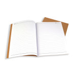 드로잉북 크라프트 가로선노트 A4