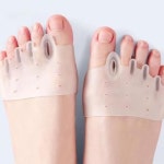 발가락분리기 실리콘 앞발 패드 발 건강 완화용 깔창 발가락분리기 GD24218