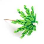 칵테일 장식 이쑤시개-푸른잎