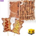 맘모스식품 맘모스 맘모스 갈비맛 피카츄 산적구이 100gx10 떡갈비 2개 1kg