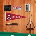 College Flags Banners Co 하버드 페넌트 풀 사이즈 펠트 수능 응원 선물 명문대 합격기원