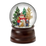 Snowman and Friends 스노우 글로브 The San Francisco Music Box Company