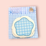 귀여운 체크무늬 메모지 세트 100매