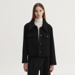 이아 BONBY CROPPED WOOL JACKET