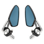 오토바이 백미러 개조 액세서리 섬유 부품 사이드 7 8 미러 탄소 스쿠터 범용